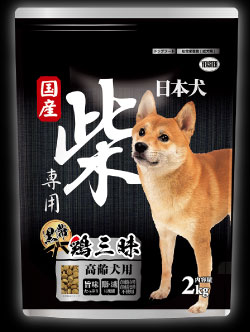 日本犬 柴専用 黒帯 鶏三昧 高齢犬用